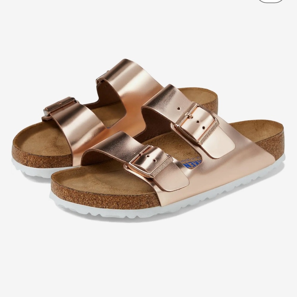 Birkenstock Rose Gold Arizona Sandal